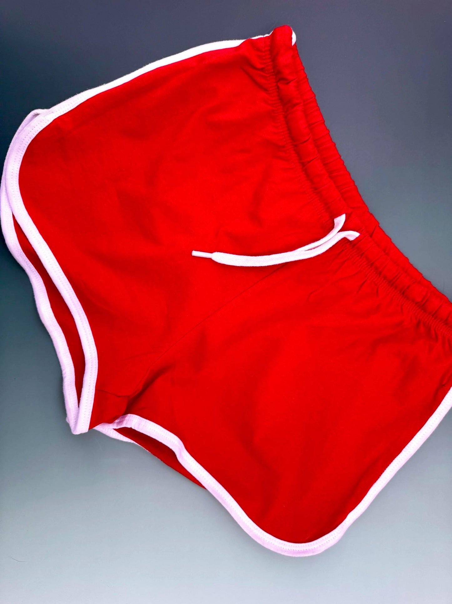 Funky Bitch Crop Hoodie & Shorts Set – Retro Red Two-Piece Festival Fit with Bold Graphic