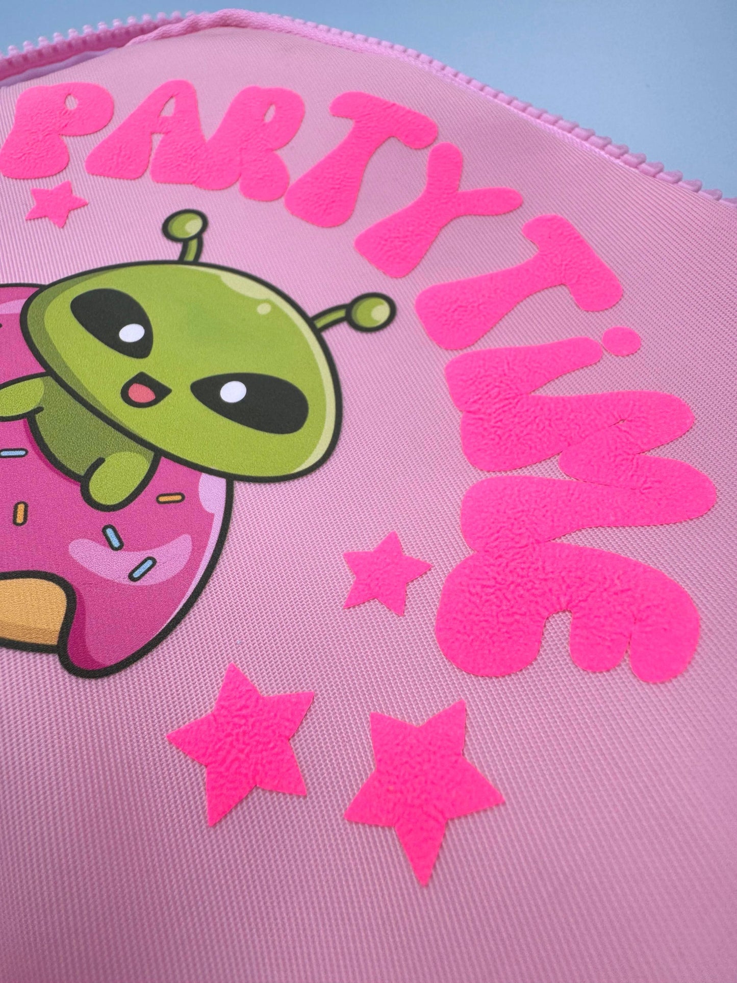 Glow-in-the-Dark Party Time Pink Belt Bag | Festival Accessory | Phish Pham Essentials | Jam Band Concert Apparel