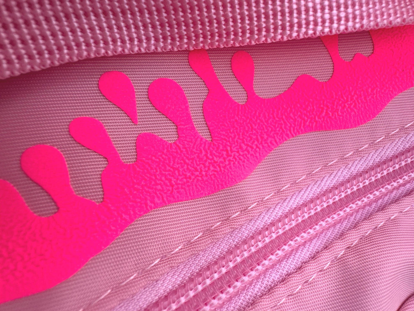 Glow-in-the-Dark Party Time Pink Belt Bag | Festival Accessory | Phish Pham Essentials | Jam Band Concert Apparel