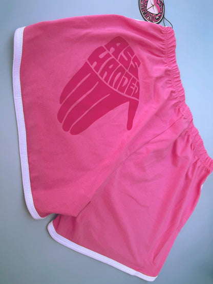 Ass Handed Hot Pink Booty Shorts | Retro Festival Apparel | Funny Jam Band Merch | Concert Gear for Phish Phans