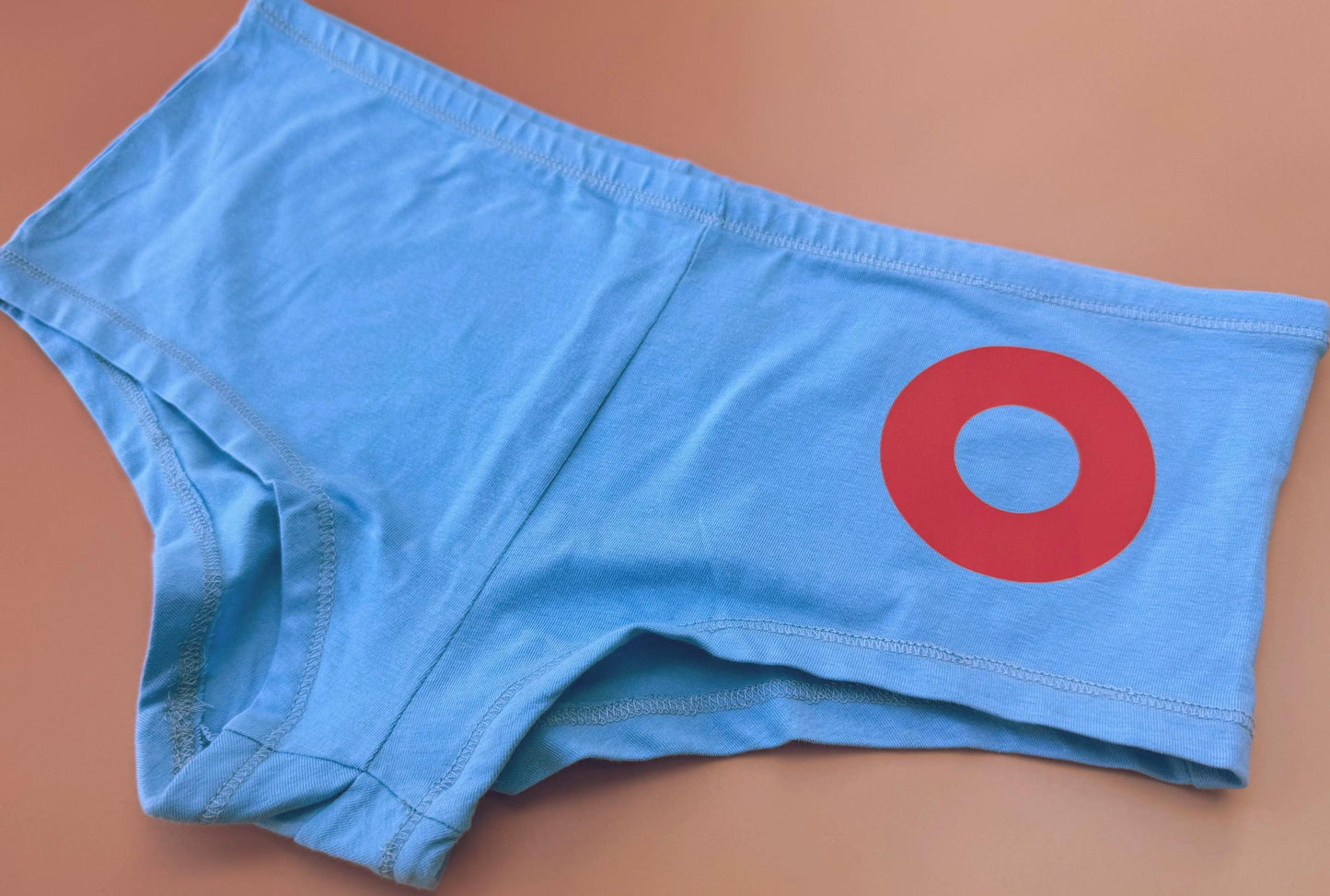 Bangers Only Light Blue Boyshorts | Retro Festival Underwear | Jam Band Merch | Gift for Her, Bachelorette Party, Phish Birthday Gift